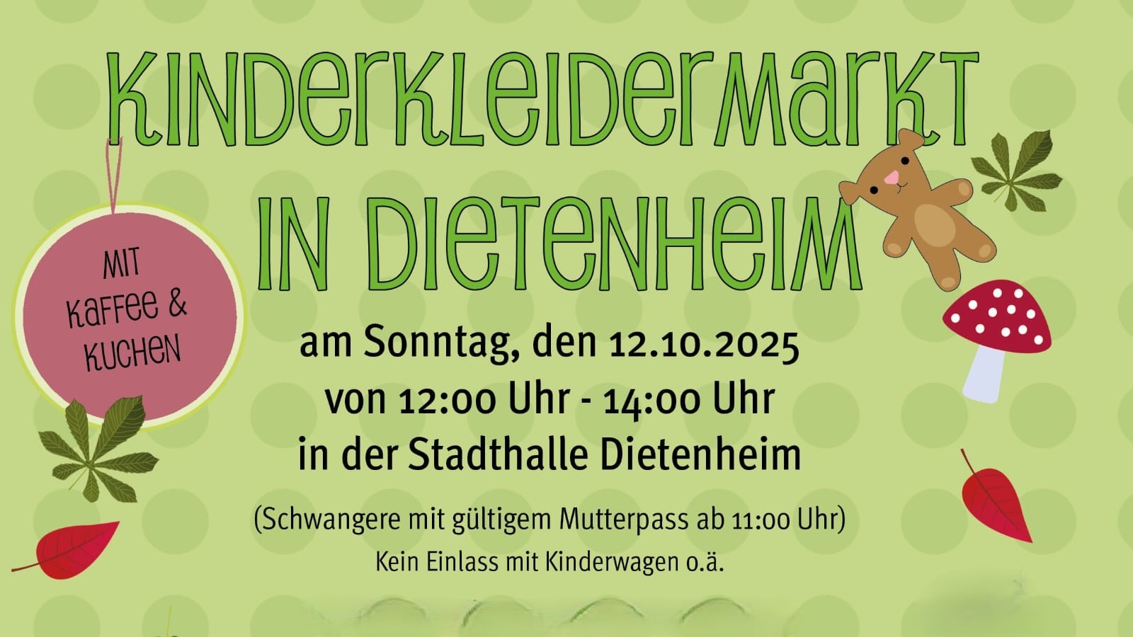 Save the Date Herbst 2025